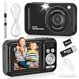 Digital Camera for Kids, WITYEAH 48MP FHD 1080P Point and Shoot Digital Cameras with 16X Zoom Anti-Shake, Compact Portable Cameras for Photography, for Boys Girls Teens Beginners