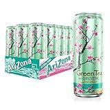 AriZona Green Tea Big Can, 23 Fl Oz (Pack of 12)