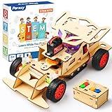Poraxy STEM Toys for Boys Age 8-12, Building Remote Control Car, STEM Kits for Kids 8-10, Wooden 3D Puzzles 8-13 Science Projects Model, Birthday Gifts for 8 9 10 11 12 13 14 Year Old Teen Boys Girls