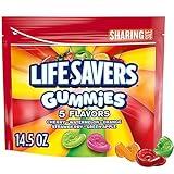 LIFE SAVERS 5 Flavors Summer Gummy Candy, Sharing Size, 14.5 oz Bag