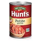Hunt's Petite Diced Tomatoes, Keto Friendly, 14.5 oz