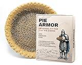 BakeBarn Pie Armor, Universal Fit Pie Weight for 7-10 inch Pies, Durable Alternative to Traditional Ceramic Pie Weights, 100% Stainless Steel 304