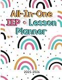 Special Education Teacher Lesson Plan Book + IEP Calendar - Special Educator's All-in-One IEP and Lesson Planner [ Rainbows ]