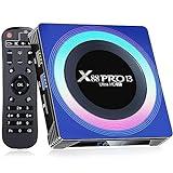 BL Android TV Box 13.0, 2025 Android TV Box 4GB RAM 32GB ROM 6K 8K Wi-Fi 6, X88PRO 13 TV Box Android RK3528 Quad-Core 2.4G/5G Wi-Fi Bluetooth 5.0 USB 3.0 Android Box