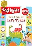 Write-On Wipe-Off Let's Trace: Dry Erase Letter Tracing Workbook for Kids, Wipe Clean Activity Book with Marker (Highlights™ Write-On Wipe-Off Fun to Learn Activity Books)