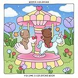 Berrie Coloring Volume 3: Cute and Cozy Coloring Book for Adults & Kids Featuring Easy to Color Animal Illustrations and Adorable Scenes (Cute & Cozy Coloring Books)