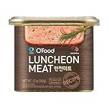 Chung Jung One Luncheon Meat, Ready-To-Eat Premium Pork Canned Meat, Pack of 1