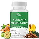DR VITAMIN SOLUTIONS Fat Burner & Appetite Control Weight Loss Supplements for Women & Men - Metabolism Booster w/L-Carnitine, CLA, Chromium - Appetite Suppressant for Weight Loss - 30 Capsules