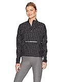 Skechers Women's Nite Owl Activate Packable Windbreaker, Black, S
