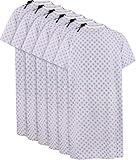 Utopia Care 6 Pack Unisex Hospital Gowns, Patient Gowns with Back Tie for Men and Women, Comfortably Fits Sizes up to 2XL