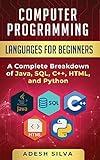 Computer Programming Languages for Beginners: A Complete Breakdown of Java, SQL, C++, HTML, and Python