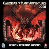 Calendar of Many Adventures 2025, Strategy Board Game, for 2 to 10 Players and Ages 14+, Loke
