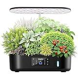 Xyingshine Hydroponics Growing System Kit Indoor Herb Garden with Adjustable LED Grow Light, 13-Pod Smart Hydroponic Planter, LCD Touch Panel & Height Extension for Fresh Veggies, Lettuce, Herbs