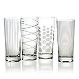 Mikasa Cheers Highball Glass, 19.75-Ounce, Set of 4