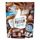 FlavCity Kids Chocolate Protein Powder - Galactic Brownie Smoothie - 15g Undenatured Whey Kids Protein Shake Powder - 5g Grass-Fed Bovine Collagen Peptides - Gluten-Free & Non-GMO (15 Servings)