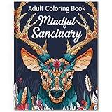 RYVE Animal Coloring Book for Adults - Unwind and Relax with Stunning Designs - Adult Coloring Books for Women & Men, Adult Coloring Book Animals, Mindfulness and Stress Relief Gifts for Women