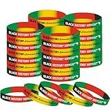 Know me Black History Month Rubber Bracelets Freedom Day Silicone Bracelets, African BHM Worthwhile Commemoration National Celebrate Black History Bracelet for Adults