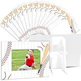 chiazllta Baseball Photo Frame Decorations Sport Themed Photo Frame Gifts Vertically or Horizontally Used Size 4x6 Photograph for Classroom Home Activities Athletes Coaches Teams Fun Gifts