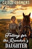 Falling for the Rancher's Daughter: A Historical Western Romance Novel (Hearts of the Untamed West)