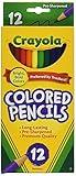 Crayola 68-4012 Colored Pencils, 12-Count, Pack of 3, Assorted Colors