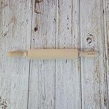 SkyJourney Rolling Pins For Cooking Purposes, Classic Wood Rolling Pin for Baking, Hardwood Dough Roller with Comfort Grip Handles for Pizza, Pie Crust, Pastry and Cookie Making