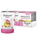 Honest Kids Organic Juice Drink, Berry Berry Good Lemonade, 6.75 Fl Oz Pouches (Pack of 32)