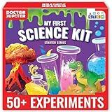 Doctor Jupiter My First Science Kit for Kids Ages 4-5-6-7-8-9-10-11-12 | Birthday Gift Ideas for 4+ Year Old Boys & Girls | STEM Learning & Educational Toys | Preschool Learning, Summer Activities