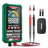TESMEN TSM-522S Smart Digital Multimeter, Auto-Ranging Volt Meter, TRMS 4000 Counts Voltage Tester Measures Voltage, Capacitance, NCV, Frequency, Ohm, Continuity, Diode, Live Wire for Automotive, DIY
