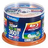 Verbatim 50GB BD-R DL 50 Discs White Printerable Double Layer 1-6x Speed