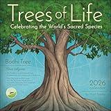 Trees of Life 2026 Wall Calendar: Celebrating the World's Sacred Species