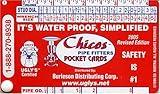 Chico's Pipe Fitters Pocket Cards