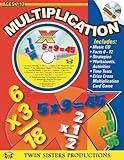 Multiplication 96-Page Activity Book & Music CD