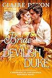 A Bride for the Devilish Duke: A Steamy Marriage of Convenience Historical Regency Romance Novel (Marriage by Midnight Book 2)