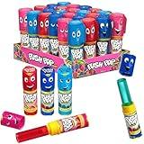 Push Pop Candy Variety Pack, Bulk Candy Individually Wrapped for Party Favors, 24 Count Variety Lollipops, Fun Push Pop Lollipop Gift Baskets, Goodie Bag Gifts & Birthday Kids Party Favors