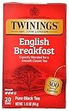 Twinings Tea From Grosvenor, Tea English Breakfast, 20 Count