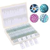 OOZSTAR 120 Microscope Slides with Specimens, Plant, Insect, Animal, Algae Slide Set for Biological Science Laboratory Basic Biological Science Education