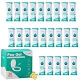OUMEE 30 PACK Poo Gel for Portable Toilet, Camping Toilet Powder for Potty Bags, Eco Absorbent Gel, Portable Toilet Gel Packets for Outdoor Recreation Camping Supplies (30)
