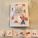 SIL VFR If You Give Your Teacher a Cookie Book,Teacher Gifts，Teacher Appreciation Gift Book,Teacher Gift Card Book,Best Teacher Appreciation Gifts (1pcs)