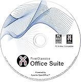 Office Suite 2025 on CD DVD Disc | Compatible with Microsoft Office 2024 2021 365 2019 2016 2013 2010 2007 Word Excel PowerPoint | Powered by Apache OpenOffice for Windows 11 10 8 7 Vista XP PC & Mac