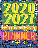 2020-2021 Monthly Planner: Blue Sky 8x10inch 2 Years Monthly Planner Calendar Schedule Organizer From January 1,2020 to December 31,2021 (24 Months ... With Holidays and Motivational Quotes