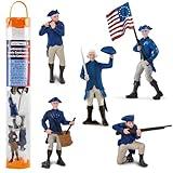 Safari Ltd. Continental Army Designer TOOB - Miniature Revolutionary War Figurines - Educational Toy Set for Boys, Girls, and Kids Ages 3+