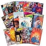 20 Assorted Comic Book Collection- Evenly Split Between Marvel, DC, and Indie Faves - All Different, Unread, No Dupes - Superman, X-Men, & More - Great Holiday Set for Any Superhero Fan