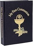 Roman 5pc. Black & Gold My First Communion Books and Accessory Set for Boys, Religious Gifts
