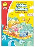School Zone Hidden Pictures Around the World Workbook: 64 Pages, Kindergarten, First Grade, Search and Find, Hidden Picture Puzzles, Geography, Global Awareness, Ages 5+ (Activity Zone Book Series)