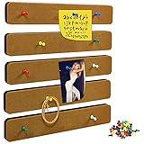 Bulletin Board Cork Board Cork Boards for Walls Cork Board for Office Pin Board Bulletin Boards for Walls (Brown)