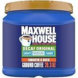 Maxwell House Decaffeinated Original Medium Roast Ground Coffee, 29.3 oz Canister