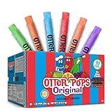 Otter Pops Freezer Bars, Ice Pops, Original Flavors (80ct - 1oz bars)