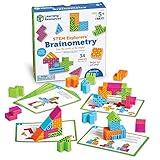 Learning Resources STEM Explorers Brainometry - 34 Pieces, Ages 5+ STEM Toys for Kids, Brain Teaser Toys and Games, Kindergarten Games,Back to School