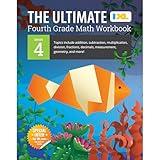IXL The Ultimate 4th Grade Math Workbooks, Mathematics Book for Kids Ages 9-10 Covering Addition, Subtraction, Multiplication, Division, Fractions, Decimals, Geometry, and More