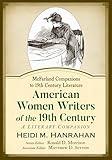 American Women Writers of the 19th Century: A Literary Companion (McFarland Companions to 19th Century Literature)